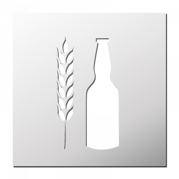 Pochoir Bière houblonnée