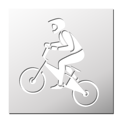 Pochoir BMX