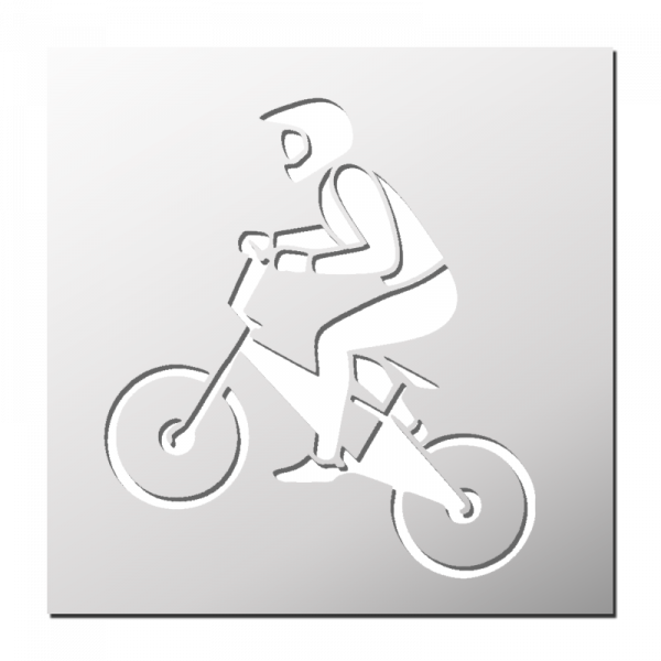 Pochoir BMX