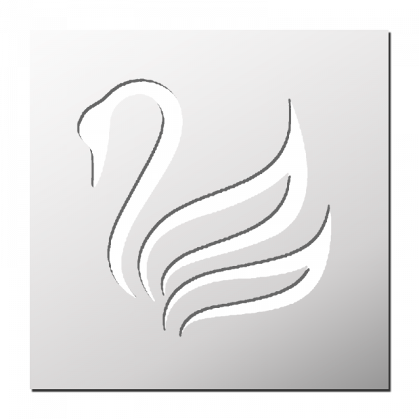 Pochoir Cygne