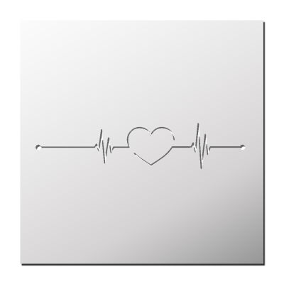 Pochoir Coeur