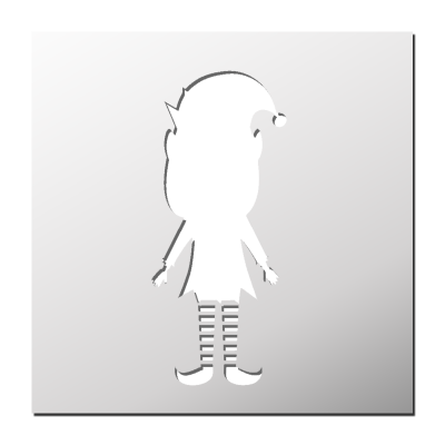 Pochoir Lutin