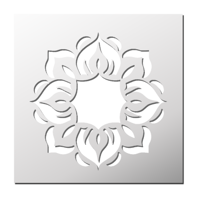 Pochoir Fleur