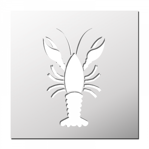 Pochoir Homard | FrenchIMMO Fabricant de Pochoirs