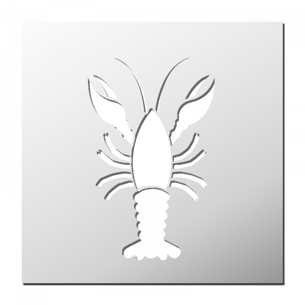 Pochoir Homard