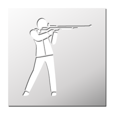 Pochoir Tir