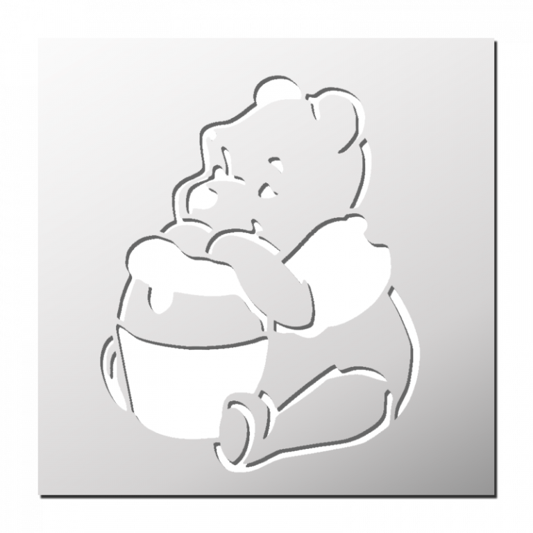 Stickers et autocollant winnie l'ourson - 123 Stickers