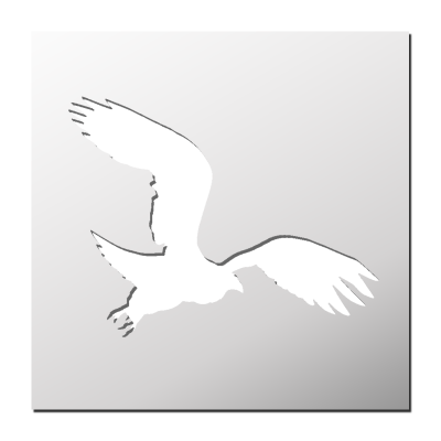 Pochoir Aigle
