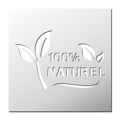 Pochoir 100% Naturel