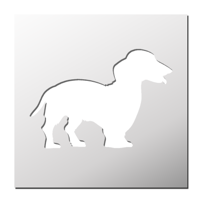Pochoir Chien