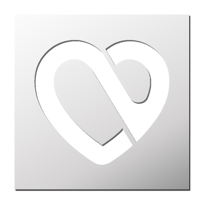 Pochoir Coeur