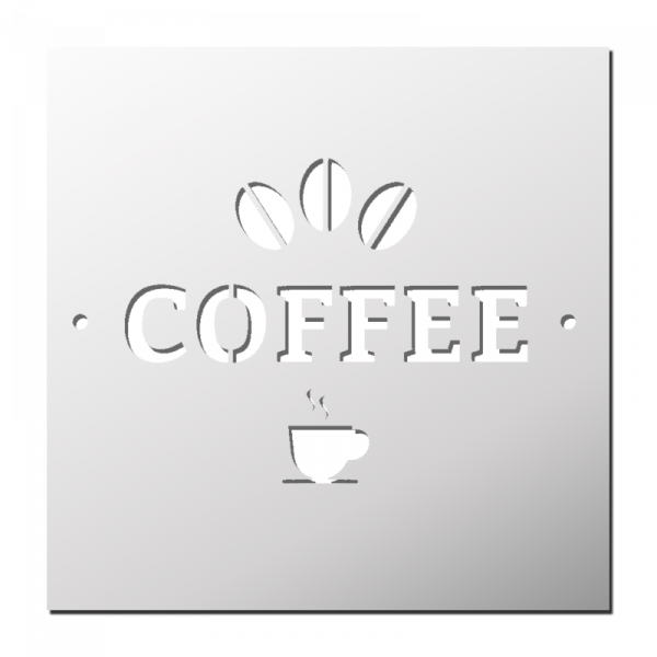 Pochoir COFFEE