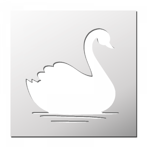Pochoir Cygne