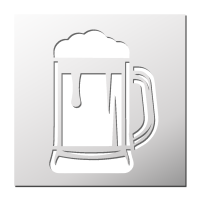 Pochoir Bière