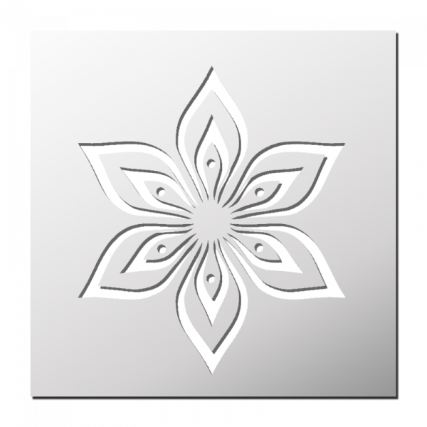 Pochoir Fleur