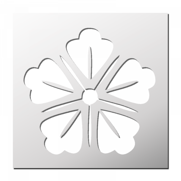 Pochoir Fleur