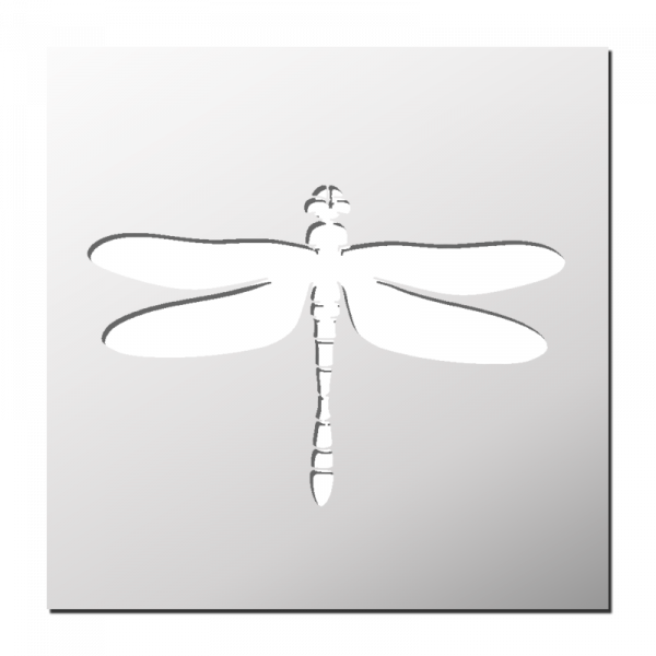 Pochoir Libellule