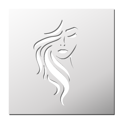 Pochoir Femme