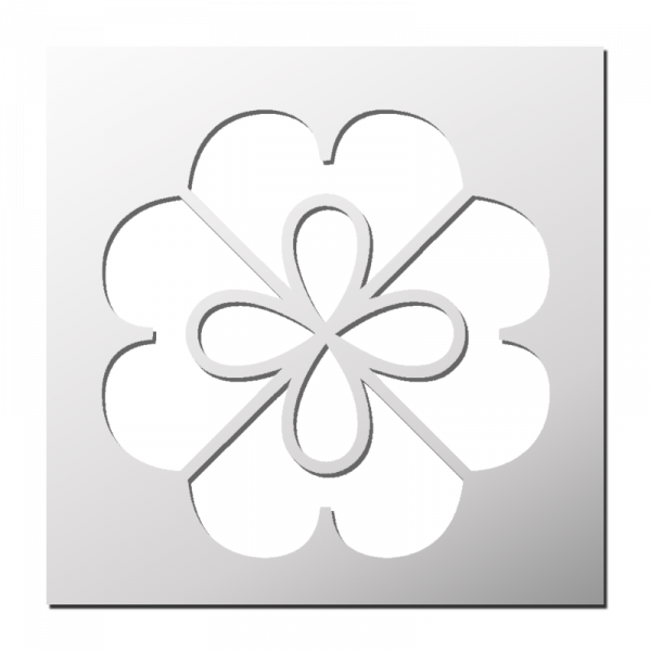 Pochoir Fleur