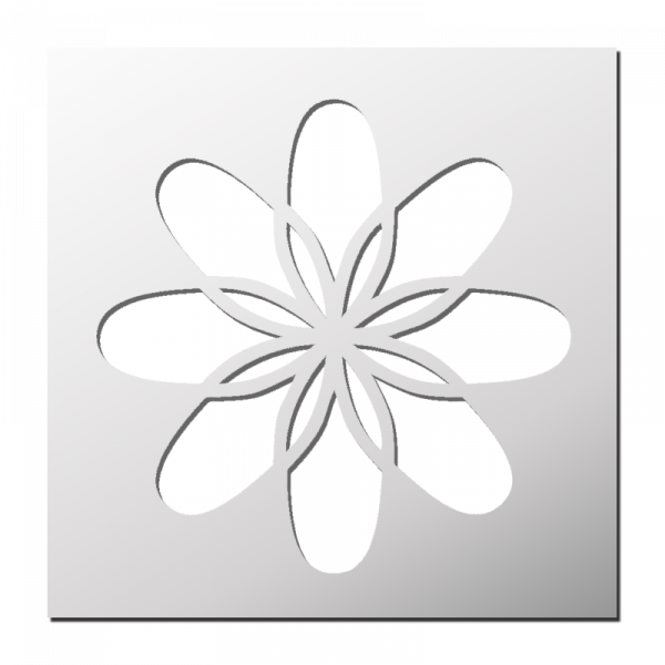 Pochoir Fleur