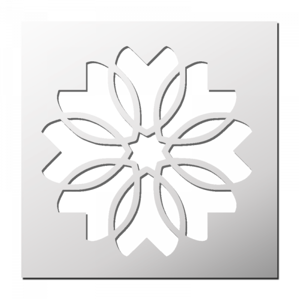 Pochoir Fleur