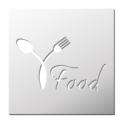 Pochoir FOOD