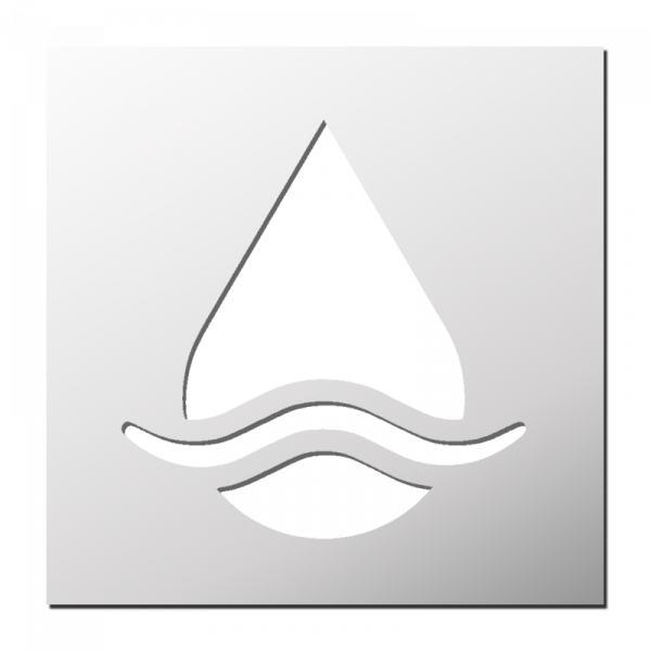 Pochoir Goutte d'eau