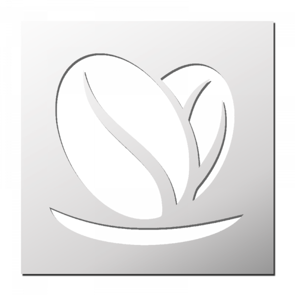 Pochoir Grains de Café