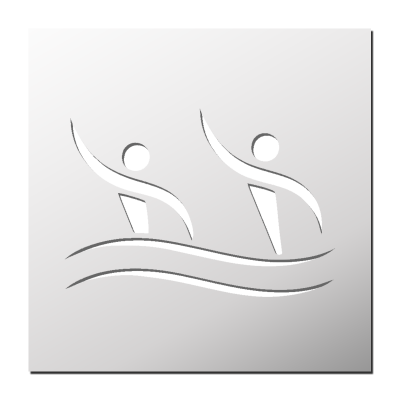 Pochoir Natation Artistique