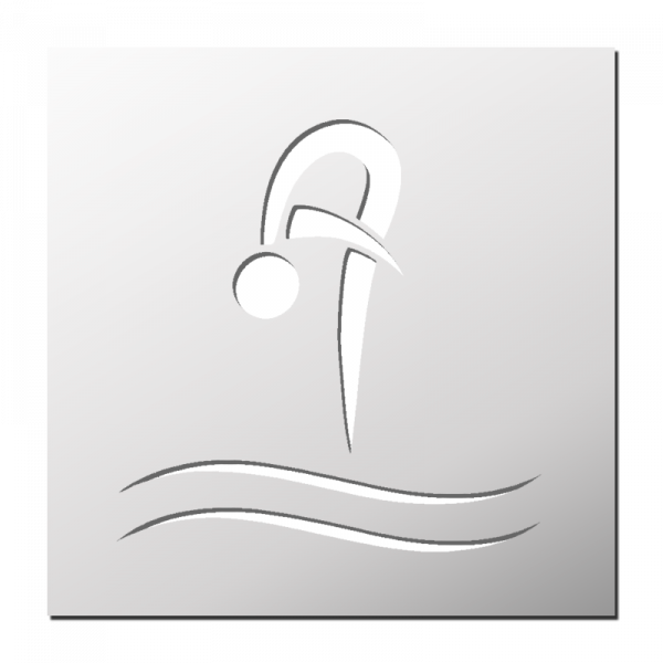 Pochoir Plongeon