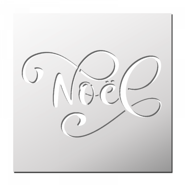 Pochoir Noël