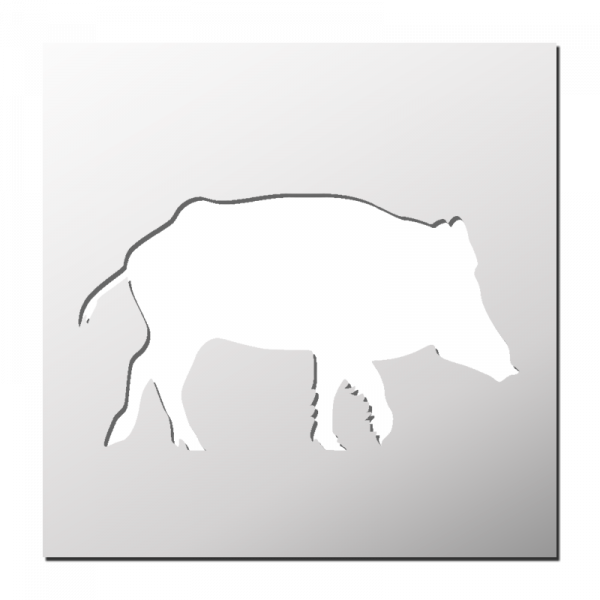 Pochoir Sanglier