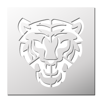 Pochoir Tigre