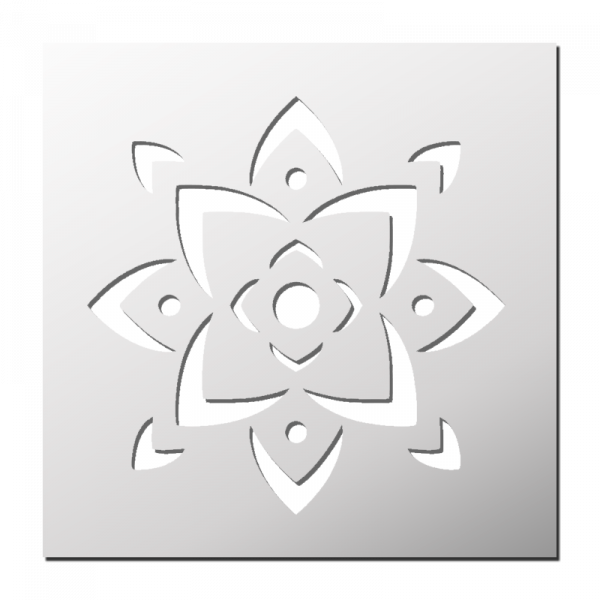 Pochoir Fleur