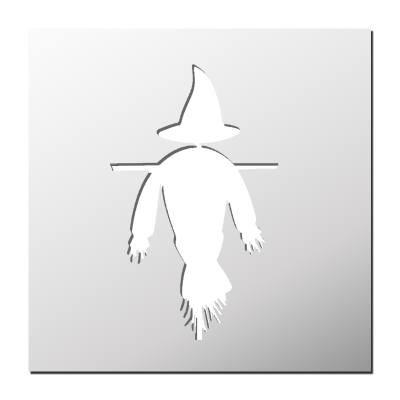 Pochoir Epouvantail