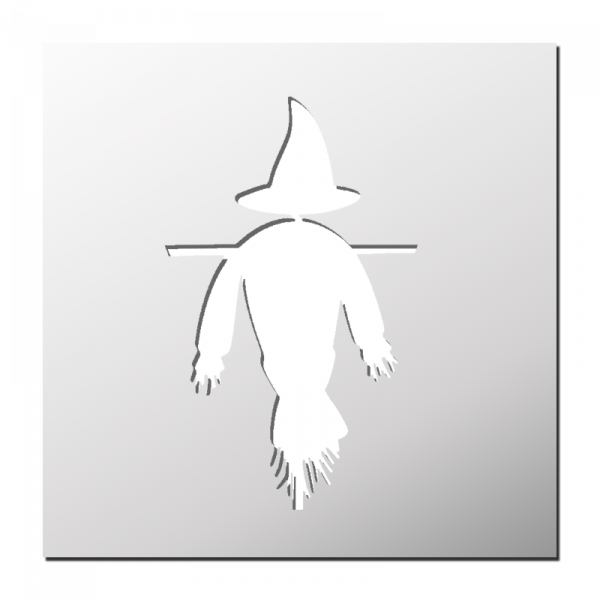 Pochoir Epouvantail