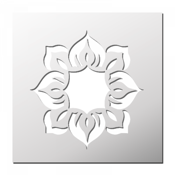 Pochoir Fleur
