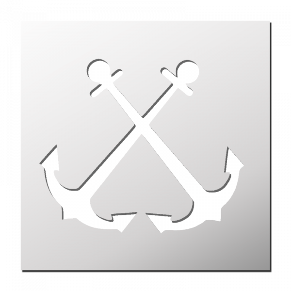 Pochoir Ancre Bateau