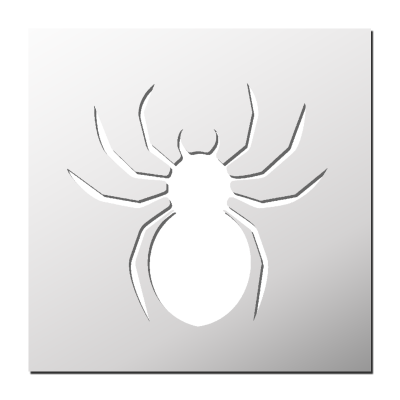 Pochoir Araignée