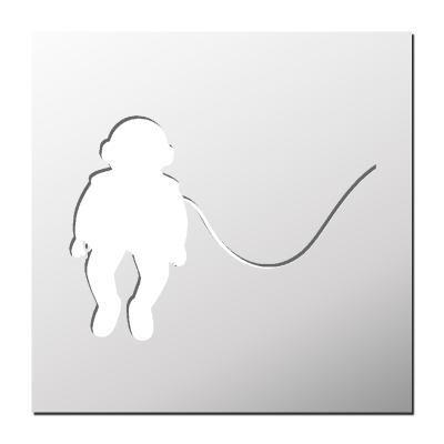 Pochoir Astronaute