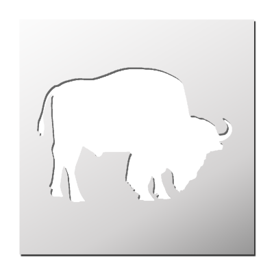 Pochoir Buffle