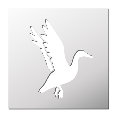 Pochoir Canard