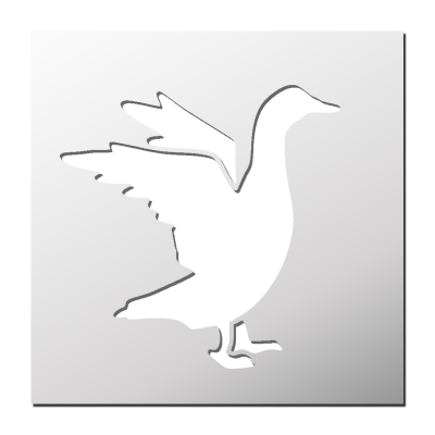 Pochoir Canard