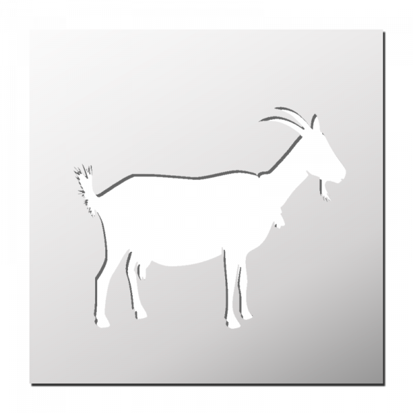 Pochoir Chèvre