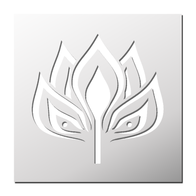Pochoir Fleur