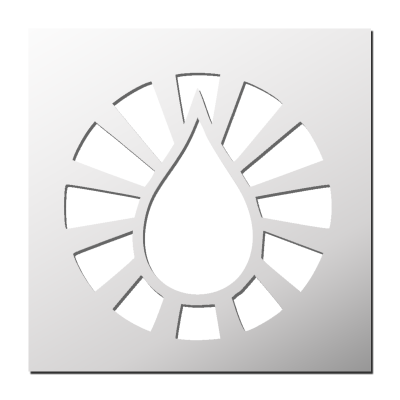 Pochoir Goutte d’eau