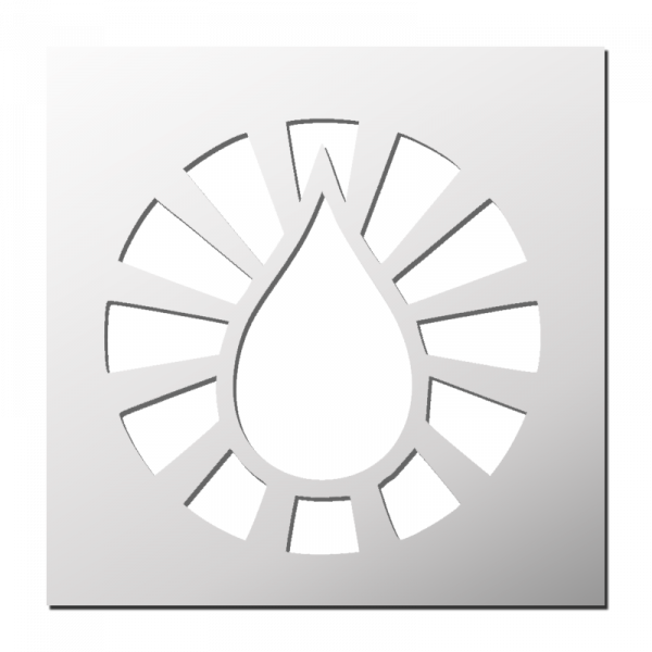 Pochoir Goutte d'eau