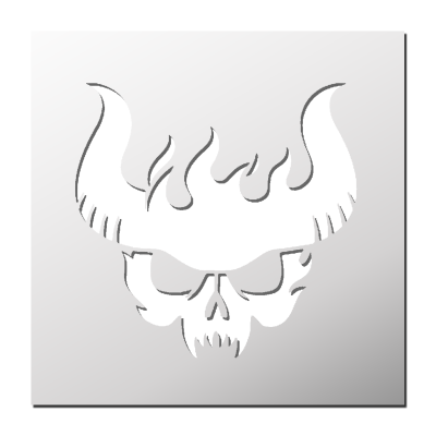 Pochoir Diable