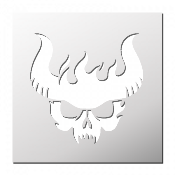 Pochoir Diable