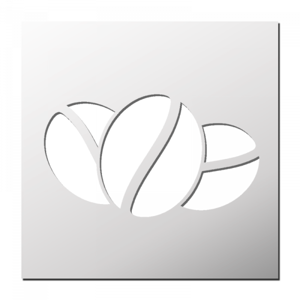 Pochoir Grains de Café